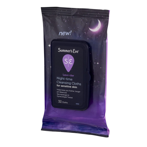 SUMMERS'S EVE NIGHT-TIME CLEANSING CLOTH