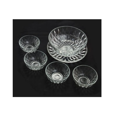 Kig Glassware 5 Pc Bowl Set