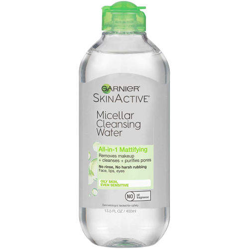 Garnier SkinActive Micellar Cleansing Water for Oily Skin, 13.5 FL. Oz