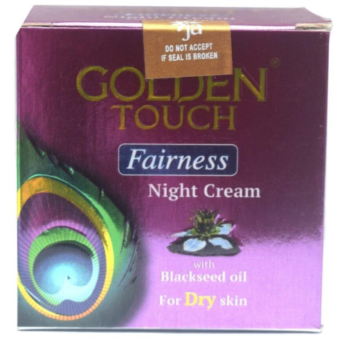 Golden Touch Fairness Night Cream Dry Skin 50g