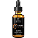 Radha Beauty Natural Vitamin C Serum for Face, HUGE 2oz - 20% Organic Vitamin C + Vitamin E + Hyaluronic Acid, Facial Serum for Anti-Aging, Wrinkles, and Fine Lines