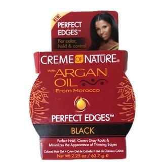 Creme Of Nature With Argan Oil From Morocco Perfect Edges Gel Black 2.25 Oz