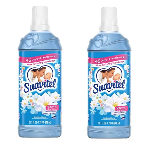 Suavitel Value 2 Pack Fabric Softener 848ml Field Of Flowers