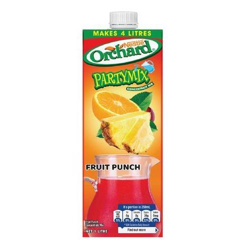 Nestle Orchard Party Mix Concentrate Juice Mix 1L