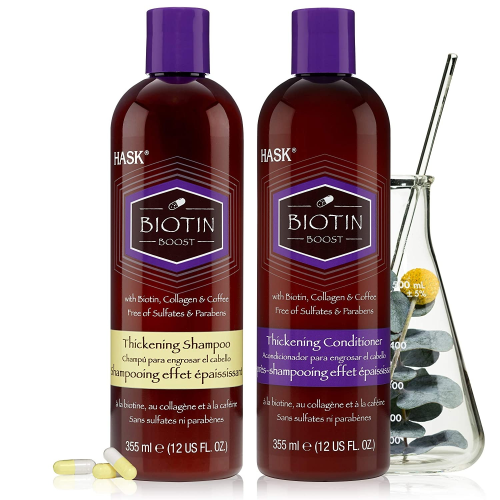 Hask Biotin Boost Thickening Collection with Biotin, Collagen & Coffee