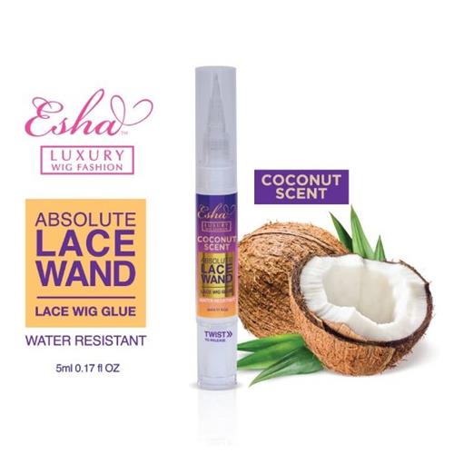 Esha Absolute Lace Wand Glue Coconut Scented 5ml