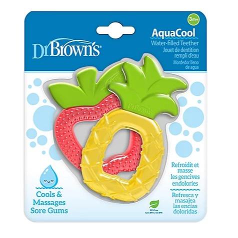 Dr. Brown's 2-Pack AquaCool Water-Filled Teether in Pineapple/Apple
