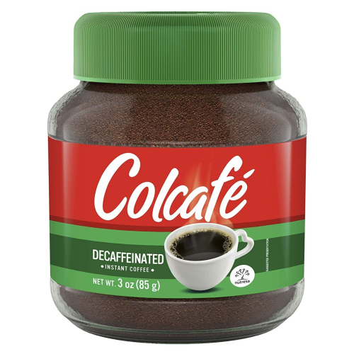 Colcafé Instant Decaf Coffee Jar