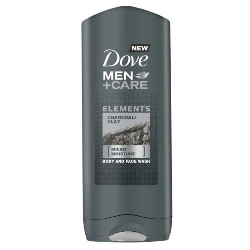 Dove Men Care Charcoal Clay Body and Face Wash