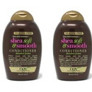 OGX Frizz-Defy / Moisture + Shea Smooth & Smooth Shampoo/Conditioner