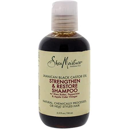 Shea Moisture Jamaican Black Castor Oil Strengthen & Restore Shampoo 3.2 fl oz, Travel Size Edition