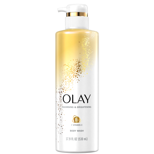 Olay Brightening Body Wash for Women with Vitamin C, 17.9 fl oz