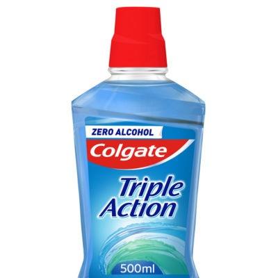 Colgate Triple Action Mouthwash 500ml