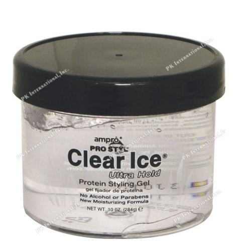 Ampro Clear Ice Protein Styling Gel, Ultra Hold 10 oz