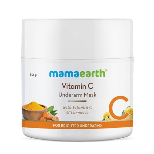 Mamaearth Vitamin C Underarm Mask with Vitamin C & Turmeric for Brighter Underarms - 50 g