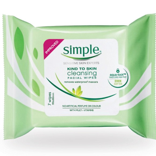 Simple Cleansing Facial Wipes 7 Pack