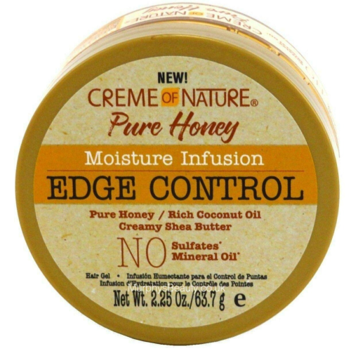 Creme of Nature's Cream Pure Honey Moisturizing Edge Control, 2.25 Ounce