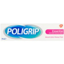 Poligrip Essential Denture Fixative Cream 40g