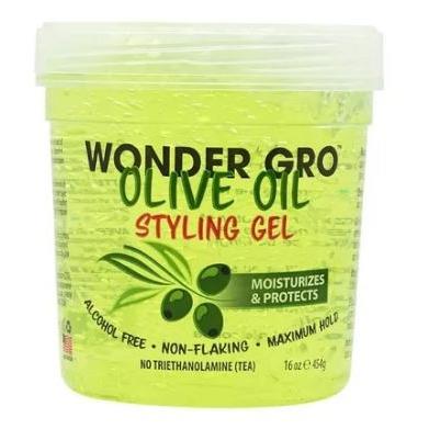 Wonder Gro Olive Oil Styling Gel, 16oz