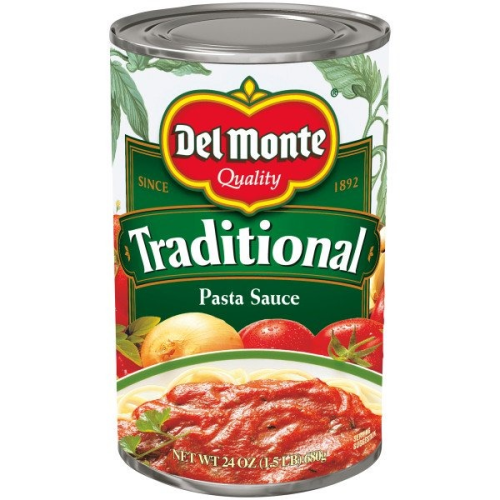 Del Monte Traditional Pasta Sauce 24oz