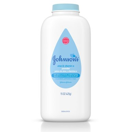 Johnson's Baby Powder Aloe & Vitamin E 15oz