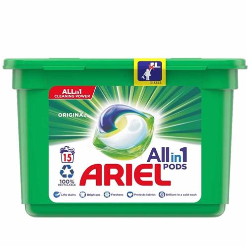 Ariel 3 In 1 Pods, 15 Count