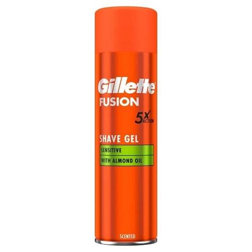 Gillette Fusion 5 Ultra Sensitive Men's Shaving Gel 200 ml