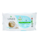 Natura Purified Water Baby Wipes 60's