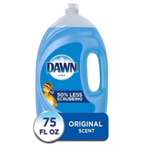 Dawn Ultra Dishwashing Liquid Dish Soap, Original Scent, 75 oz