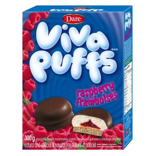 Dare Viva Puffs - Raspberry-  300g