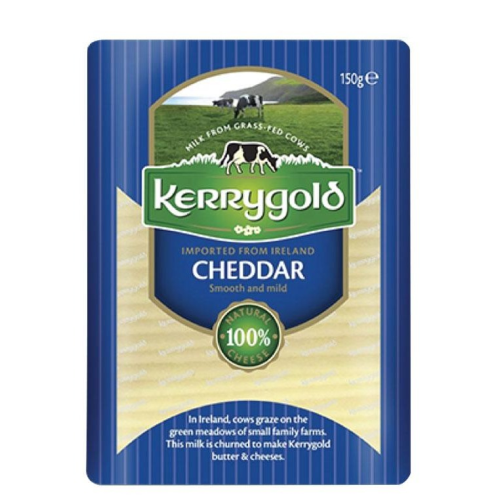 Kerrygold White Cheddar Cheese Slices 150g
