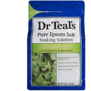 Dr Teal's Soaking Solution Epsom Sal, Relax, Eucalyptus Spearmint 3 lb