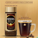 Nescafe Gold Blend Instant Coffee Powder -  100g With Free Glass Mug