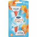 Schick Xtreme 3 Disposable Razors for Women with Hawaiian Tropic Scented Handles, 4 Count
