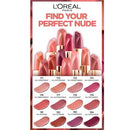 L'Oreal Paris Makeup Les Nus by Colour Riche Lipstick, Bold & Intense Nudes, 0.13 oz