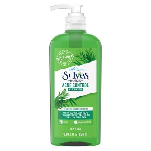 St. Ives Tea Tree Acne Control Daily Cleanser - 8 fl oz