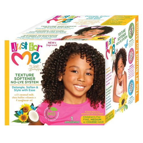 Just For Me- No-Lye Texture Softener Kit For Kids - 1 Application