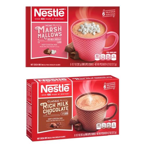 Nestle Classic Hot Cocoa Mix, 6 Pack