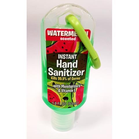 Scented Hand Sanitizer With Moisturizers & Vitamin E, Clip On 1.8 oz