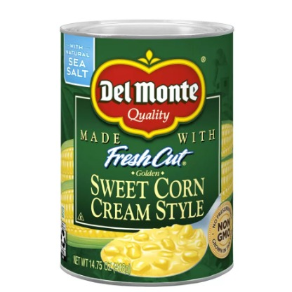 Del Monte Cream Corn 14.5oz