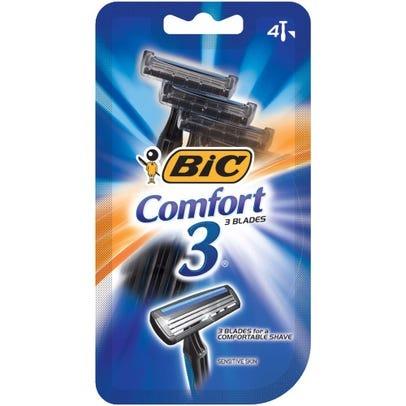 Bic Comfort 3 DIsposable Blades, 4 pk