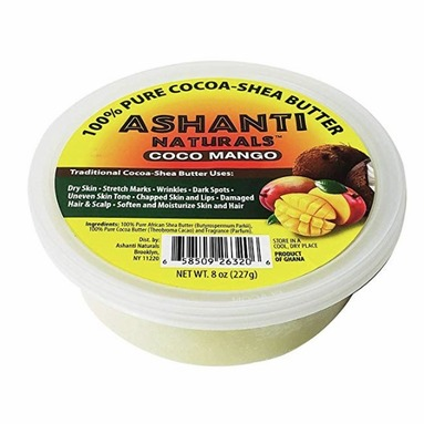 ASHANTI 100% COCOA SHEA 8OZ