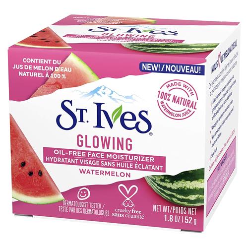 St. Ives Watermelon Glowing Oil-Free Face Moisturizer - 1.8oz