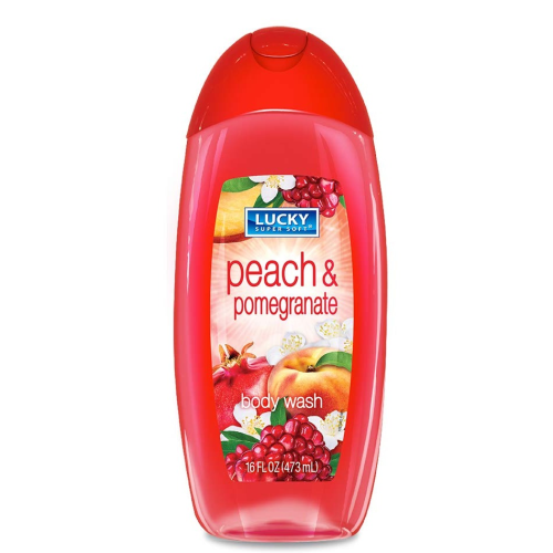 Lucky Super Soft Peach & Garnet Body Wash 16.0 fl oz
