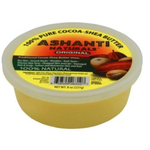 ASHANTI 100% COCOA SHEA BUTTER 8OZ