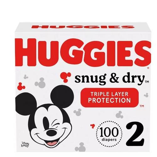 Huggies Snug & Dry Stage 2 Triple Layer Protection - 100'S