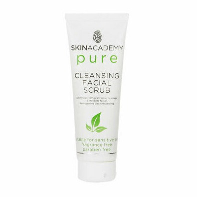 Skin Academy PURE Cleansing Facial Scrub Fragrance Free 75ml