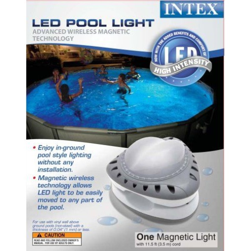 INTEX Above Ground LED Magnetic Swimming Pool Lights