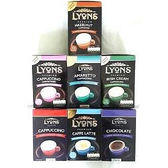 Lyons 3 In 1 Premium Coffee, 12 Sachets