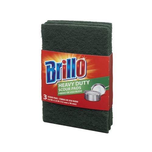 Brillo Heavy Duty Scour Pads 3pcs